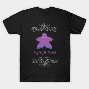 Roll Model, purple, dark T-Shirt